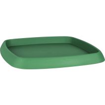 Soucoupe Carrée Chorus 31,3x31,3cm Vert Jungle
