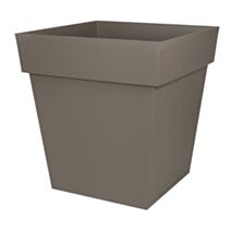 Pot Carré Toscane 87L Taupe