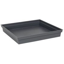 Soucoupe toscane 40cm gris anthracite