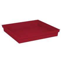 Soucoupe toscane 40cm rouge rubis