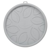 Soucoupe à rouleau 35cm gris béton