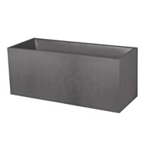Jardiniere Basalt'Up 98L 99,5x39,5x43,5cm Anthracite - EDA