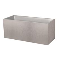 Jardiniere Basalt'Up 99,5x39,5x43,5cm Gris Béton