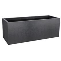 Jardinière Basalt'up 57L 79,5x29,5cm gris anthracite - EDA