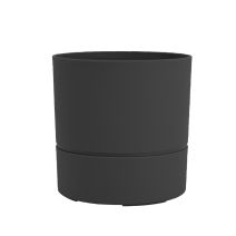 Pot Aquaduo Rond Ø25cm 7L Gris Anthracite