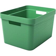 Boite rangement stone 18 l vert 
