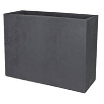 Pot Loft L Basalt Up 46L 78,5x29,5x60cm Gris Anthracite - EDA