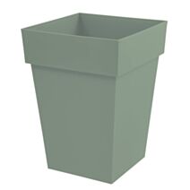 Pot carré mi-haut Toscane vert laurier - EDA