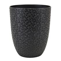 Cache-pot "OPALE" Ø 12,5 Noir