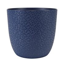 Cache-pot "OPALE" Ø 29,5 Bleu Profond