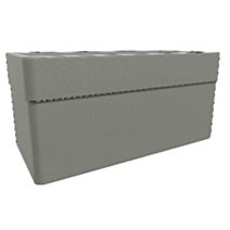Jardinière carel 80 cm taupe