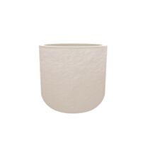 Pot de fleurs Volcania Up Calcaire Beige Ø50cm - EDA