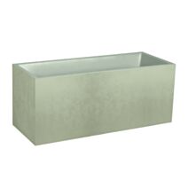 Balconnière Basalt'Up plastique 59x19,8x22,8cm Vert Amande - POETIC