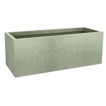 Jardinière Basalt'Up Vert Amande 79,5x29,5x29,5cm - POETIC