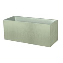 Jardinière Basalt Vert Amande 99,5x39,5x43,5cm - POETIC