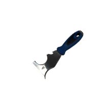 Couteau multifonction inox bi-matière noir/bleu - SAVY