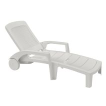 Bain de soleil résine Fidji blanc - GROSFILLEX