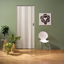 Lame additionnelle porte placard pliante SPACY L14,5xH205cm blanc cérusé