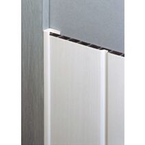 Profil finition extrémité clippable 8/10mm blanc - GROSFILLEX