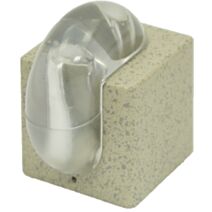 Butée imitation pierre béton l43x31xh46mm - GPI