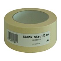 Papier cache lisse beige 50m x 50mm