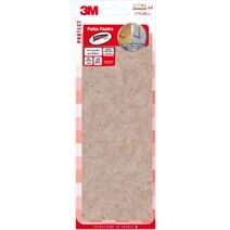 Patin feutre laine scotchgard adhésif 215mx80mm beige - 3M