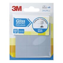 Pastille glissante 24x24mm - 3M