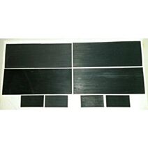 Caoutchouc amortisseur adhésif 35x70moyen modèle gris - 3M