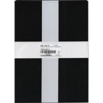 Plaque striée 3mm noir 210x290mm