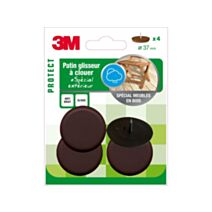 Patin à clouer Ø37mm - 3M