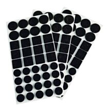 Patins feutre marron adhésif - 120 pièces