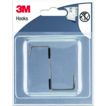 Crochet à suspendre métal pour portes de placard - 3M