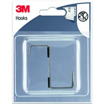 Crochet à suspendre métal pour portes de placard - 3M