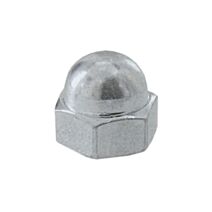 Ecrou borgne acier zingué Ø6 - sachet x6