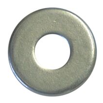 Rondelle plate large acier zingué Ø6 - sachet x45