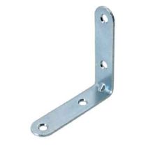 1 équerre de chaise 30x30x2mm acier zingué - VYNEX