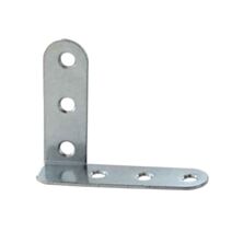 1 équerre contre coudée 40x40x1.5mm acier zingué droite - VYNEX