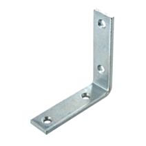 1 équerre de renfort 120x120x4mm acier zingué - VYNEX