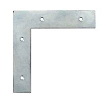 1 équerre de fenêtre 140x140x2mm acier zingué - VYNEX