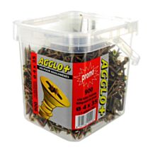 Vis agglo tête fraisée x 900 pozi bichromaté 4 x 35 cm - VYNEX 