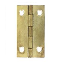 2 charnières de meuble 40x25 acier laitonné - VYNEX