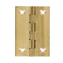4 charnières de meuble 35x22 laiton massif - VYNEX