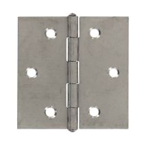 2 charnières de meuble 50x50 inox - VYNEX