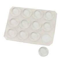 28 butées adhésives ∅12mm - VYNEX