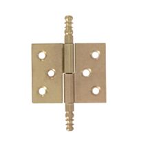 2 paumelles de meuble 40x50mm à vases droites - VYNEX