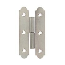 2 Paumelles espagnoles 60x40mm droites - VYNEX