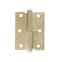 2 paumelles de meuble 40x50mm gauches