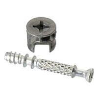 4 ferrures d'assemblage Ø15mm - VYNEX