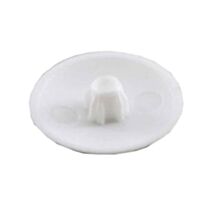 16 cache vis plastique blanc - VYNEX