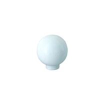 Bouton boule hêtre laqué satiné blanc Ø30mm